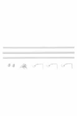 Gardinstänger|Jotex BASIC Gardinstång 134-180 Cm Vit