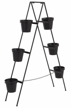 Utekrukor|Utemöbler|Jotex BASIL Blomställning Svart