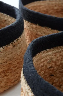Förvaring|Jotex BASKERVILLE Förvaringskorg 3-pack Beige/svart