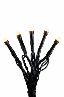 Utebelysning|Utebelysning|Jotex Batteridriven Slinga 200 LED Svart