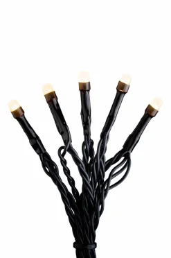 Utebelysning|Utebelysning|Jotex Batteridriven Slinga 200 LED Svart