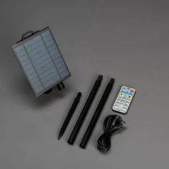 Utebelysning|Utebelysning|Jotex Batteridriven Slinga 200 LED Svart