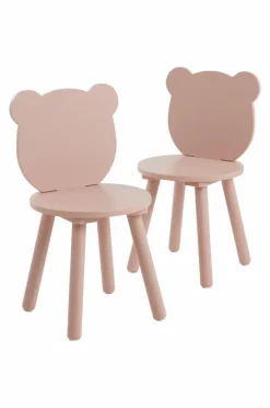 Barnmöbler|Barnmöbler Deal|Jotex BEARY Barnstol 2-pack Ljusrosa