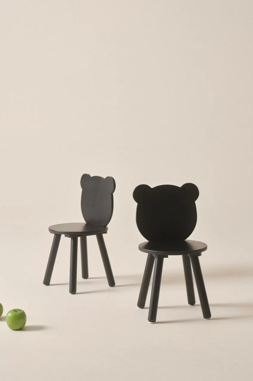 Barnmöbler|Barnmöbler Deal|Jotex BEARY Barnstol 2-pack Svart