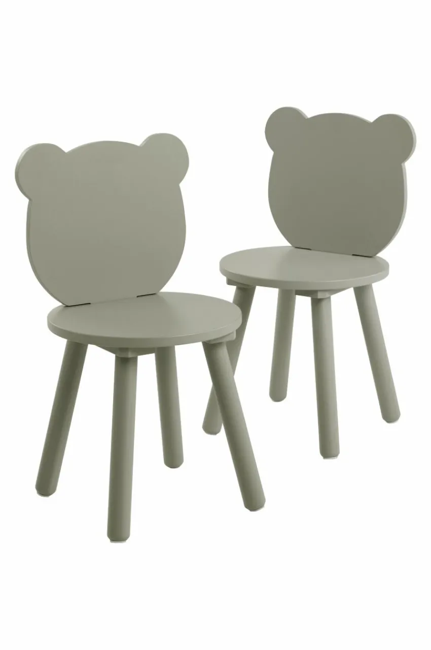 Barnmöbler|Barnmöbler Deal|Jotex BEARY Barnstol 2-pack Grön