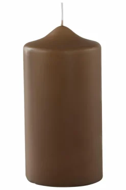 Juldekoration|Ljus|Jotex BECKY MATT Blockljus - Höjd 20 Cm Beige