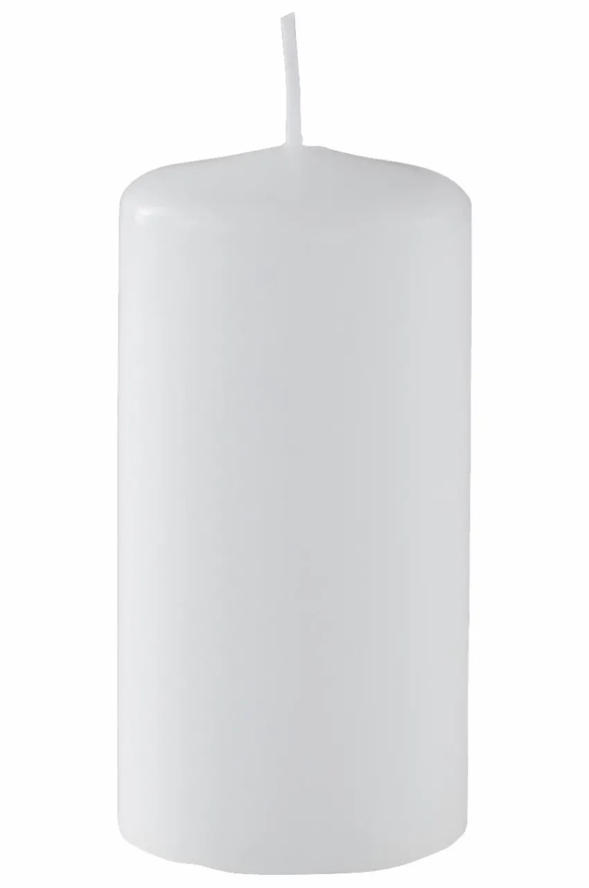 Ljus|Juldekoration|Jotex BECKY MATT Blockljus - Höjd 12 Cm Vit