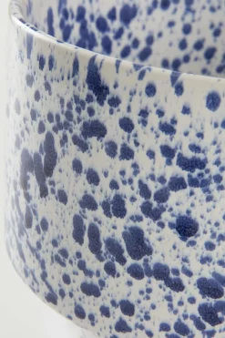 Krukor|Jotex BELLADONNA Kruka ø 21,5 Cm Vit/blå