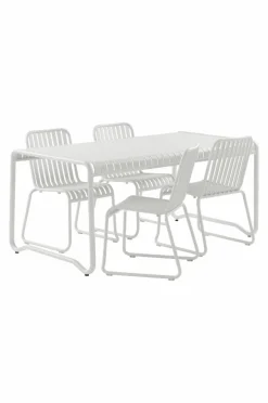 Utebord|Utemöbler|Jotex BELLEVILLE Bord 97x173,4 Cm Vit