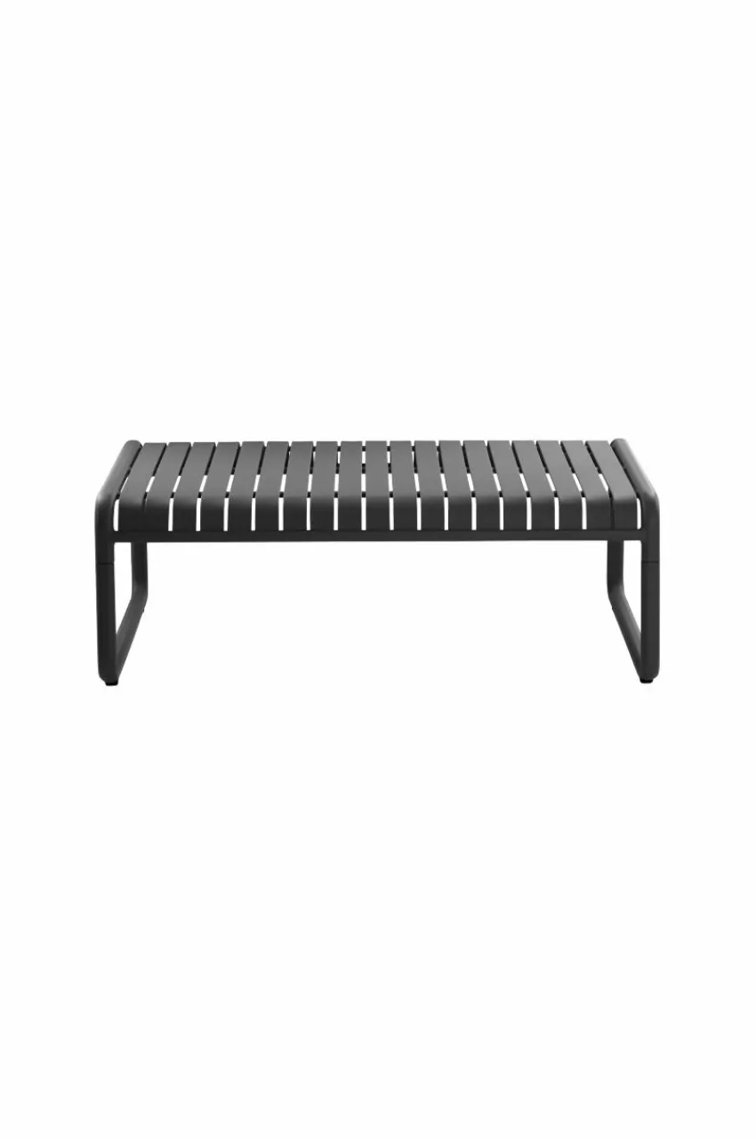 Utebord|Utemöbler|Jotex BELLEVILLE Soffbord 79x122 Cm Svart