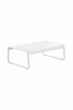 Utebord|Utemöbler|Jotex BELLEVILLE Soffbord 79x122 Cm Vit