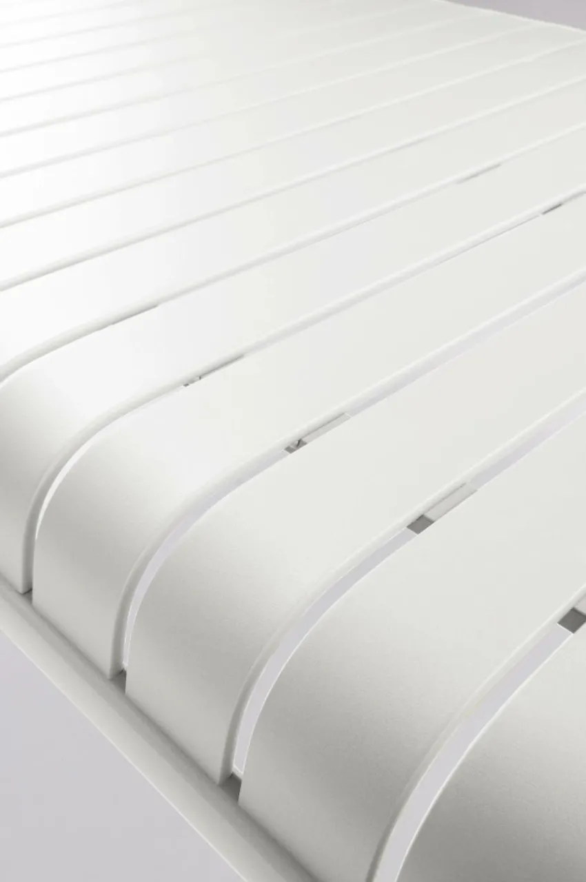 Utebord|Utemöbler|Jotex BELLEVILLE Soffbord 79x122 Cm Vit