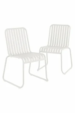 Utestolar & Utepallar|Utemöbler|Jotex BELLEVILLE Utestol 2-pack Vit