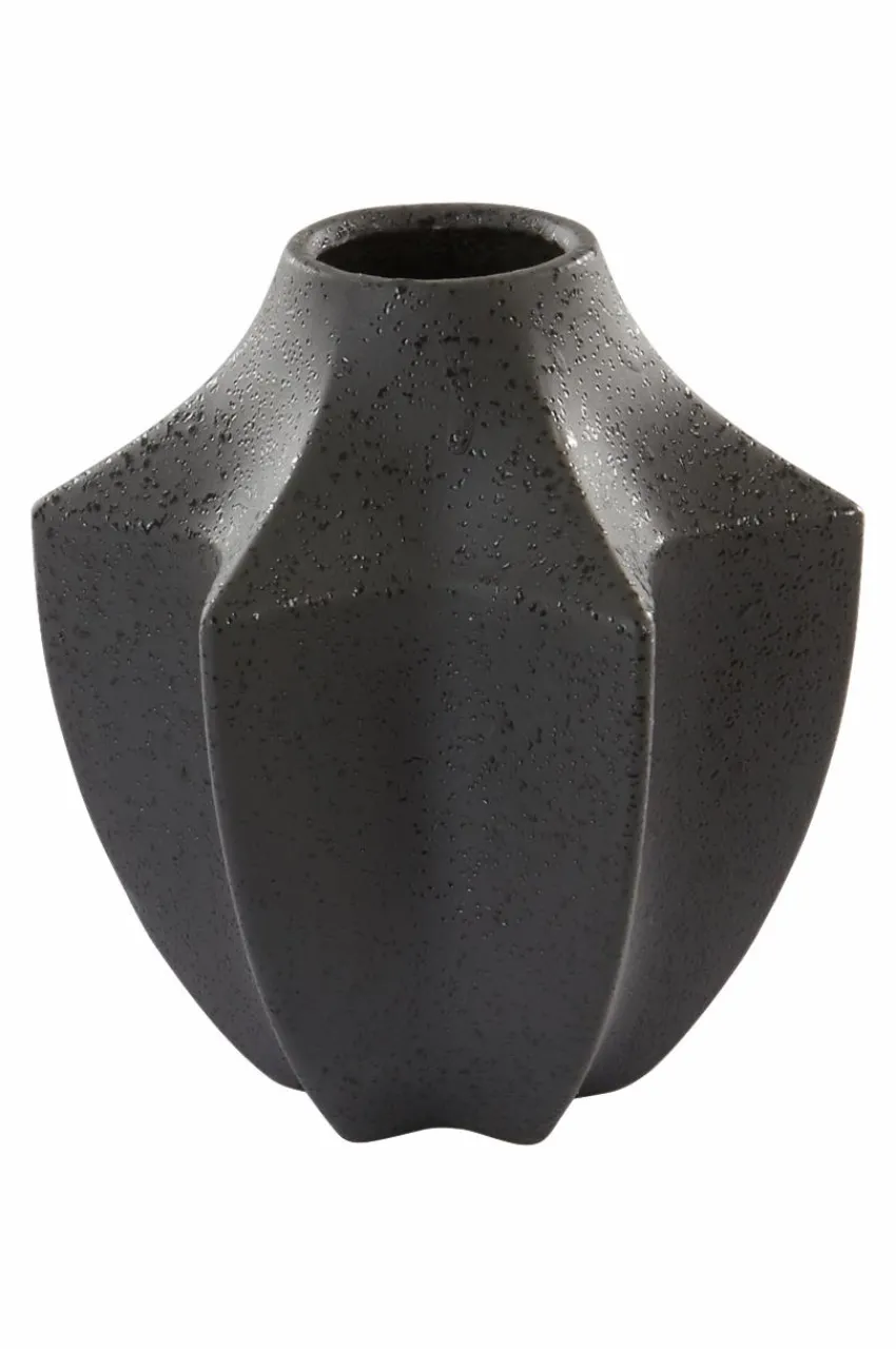 Vaser|Jotex BERIT Vas - Höjd 17,5 Cm Svart