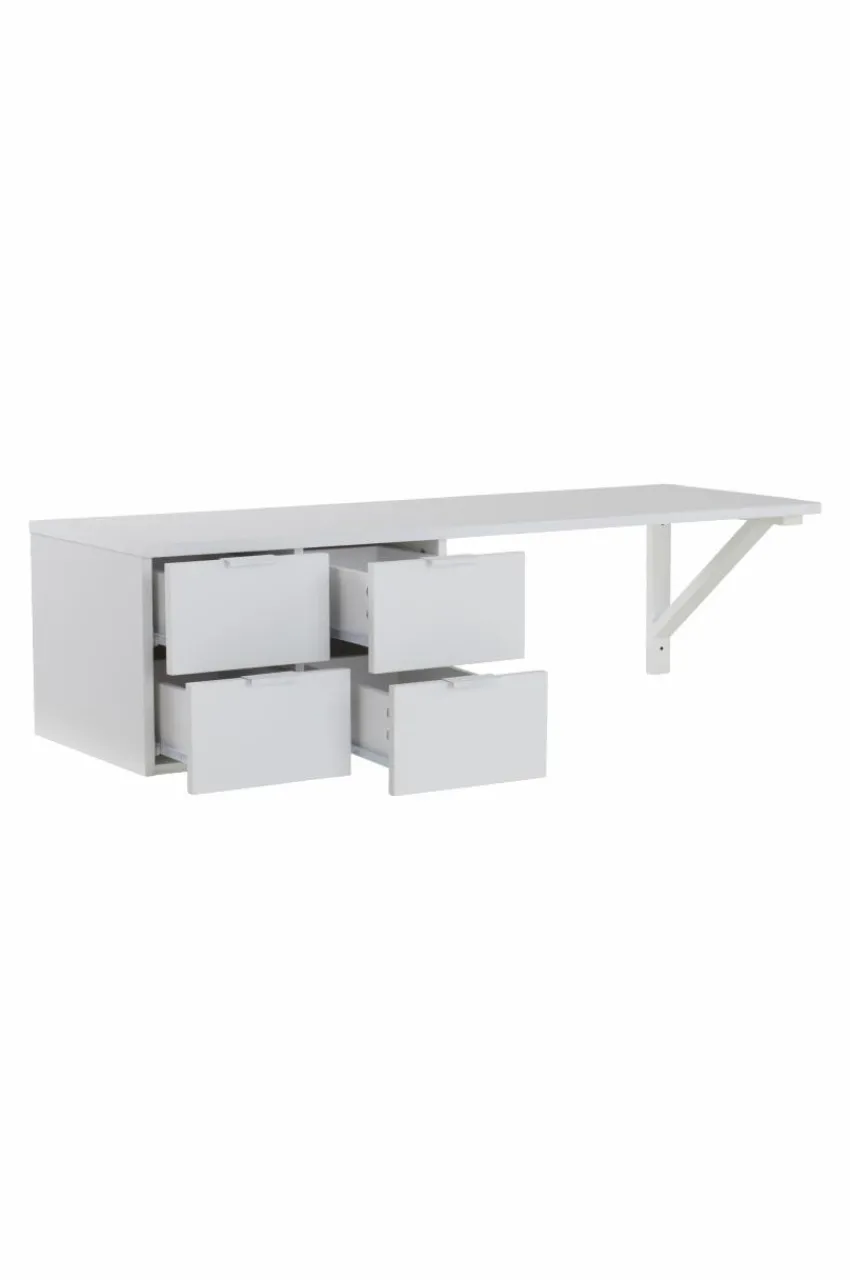 Skrivbord|Bord|Jotex BETHUNE Skrivbord 42x120 Cm Vit