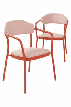 Utestolar & Utepallar|Utemöbler|Jotex BIDART Utestol 2-pack Paprika