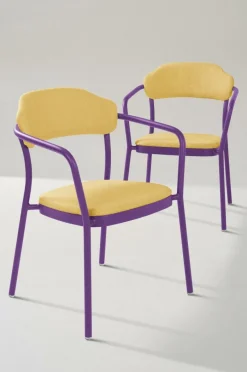 Utestolar & Utepallar|Utemöbler|Jotex BIDART Utestol 2-pack Lila
