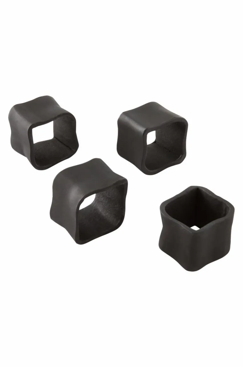 Kökstillbehör|Jotex BILLIE Servettring 4-pack Svart