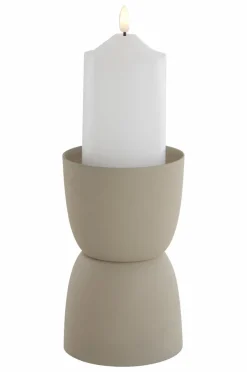 Ljusstakar|Jotex BILLY Ljusstake Gråbeige