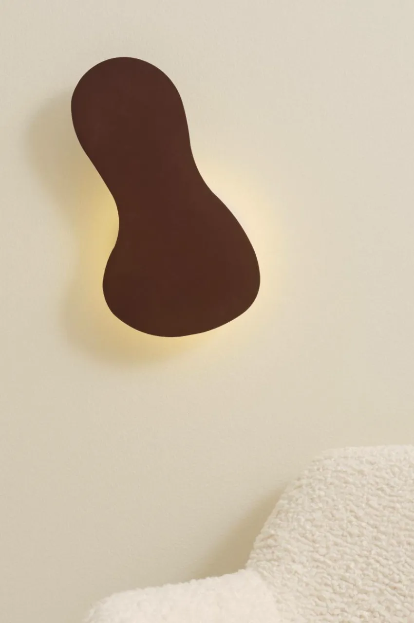Barnlampor|Barnlampor|Jotex BIM Vägglampa Batteridriven LED Mörk vinröd