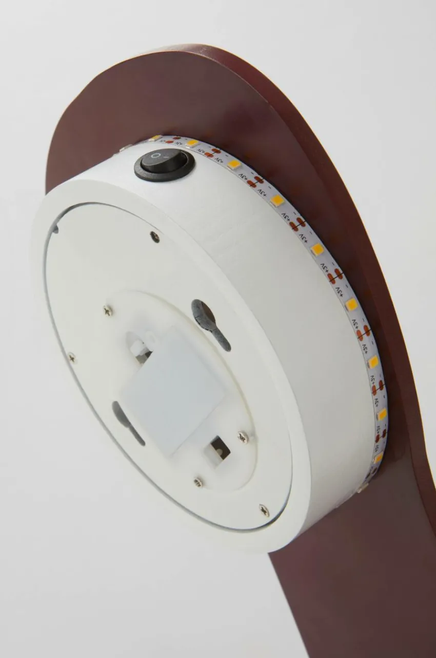 Barnlampor|Barnlampor|Jotex BIM Vägglampa Batteridriven LED Mörk vinröd