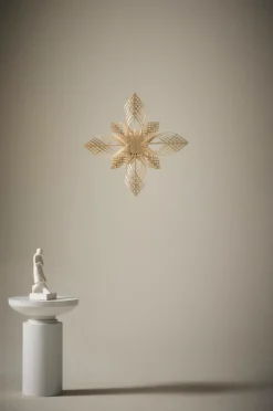 Julbelysning|Jotex BIRK Julstjärna ø 45 Cm Naturvit