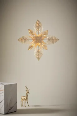 Julbelysning|Jotex BIRK Julstjärna ø 65 Cm. Naturvit