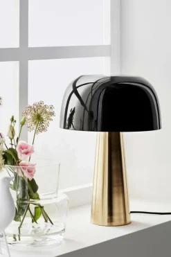 Bordslampor|Jotex BLANCA Bordslampa 1L Brons/svart