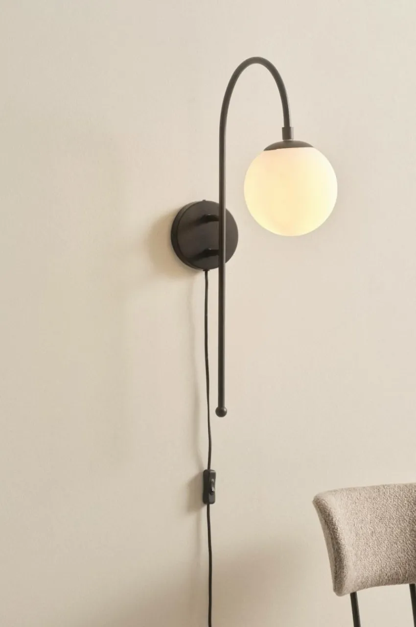 Vägglampor|Jotex BLANCHE Vägglampa Svart