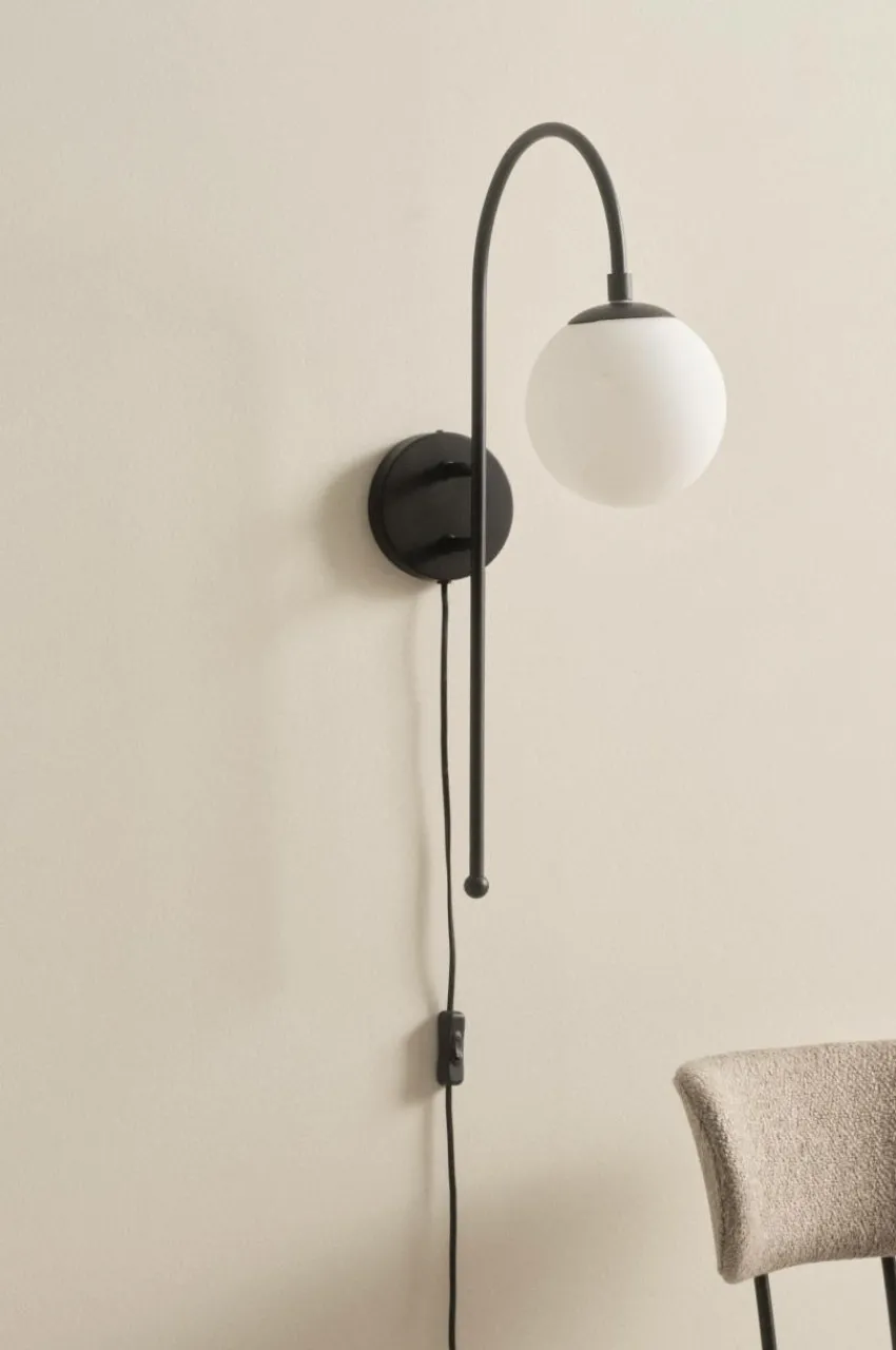 Vägglampor|Jotex BLANCHE Vägglampa Svart