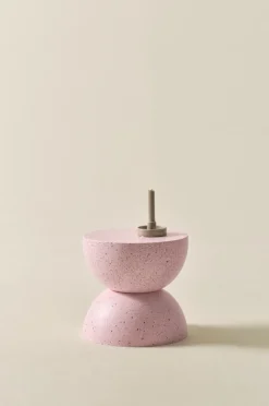 Bord|Jotex BLANES Sidobord ø 35 Cm Rosa terrazzo