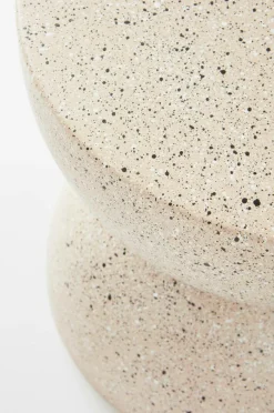 Bord|Jotex BLANES Sidobord ø 35 Cm Puderbeige terrazzo