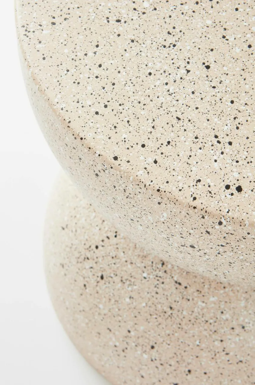 Bord|Jotex BLANES Sidobord ø 35 Cm Puderbeige terrazzo