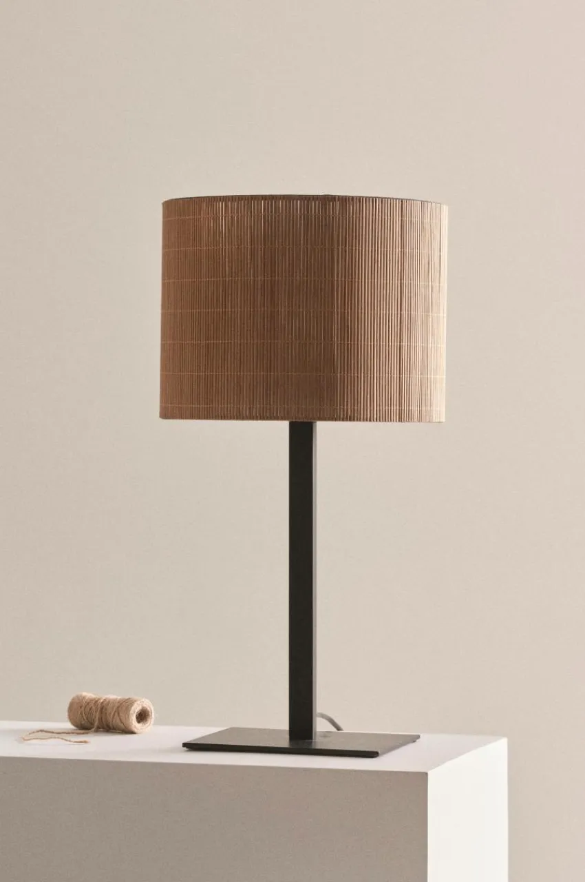 Bordslampor|Jotex BLAZE Bordslampa Linnebeige/svart