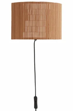 Vägglampor|Jotex BLAZE Vägglampa Linnebeige/svart