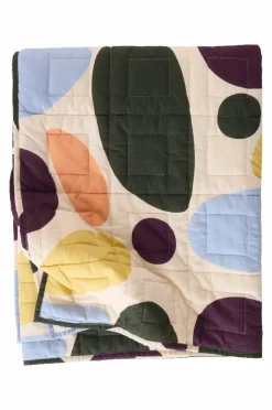 Barnsängkläder|Överkast|Jotex BLOBB överkast Beige/multi