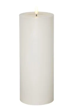 Ljus|Jotex Blockljus Flamme Flow Big 27,5 Cm Vit