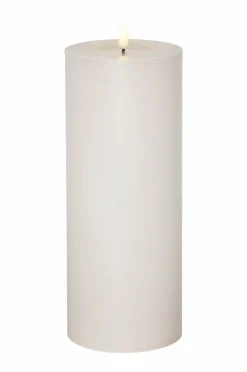 Ljus|Jotex Blockljus Flamme Flow Big 27,5 Cm Vit