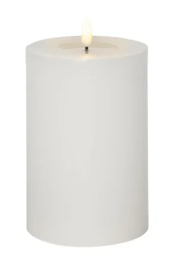 Ljus|Jotex Blockljus Flamme Flow Big 17,5 Cm Vit