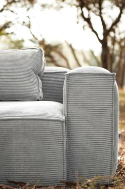 Soffor|Jotex BLOK Soffa 2-sits - Divan Vänster Ljus grå