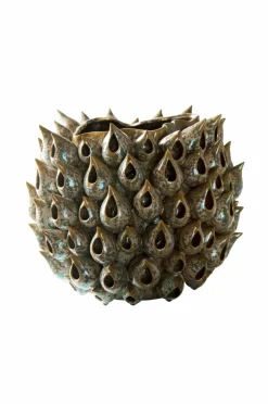 Vaser|Jotex BLOWFISH Vas - Höjd 31 Cm Grå