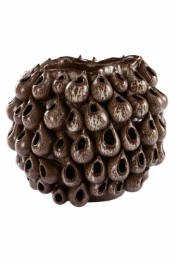 Vaser|Jotex BLOWFISH Vas Höjd 31 Cm Chokladbrun