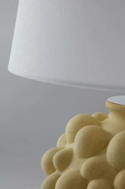 Bordslampor|Jotex BLUSH Bordslampa Gul/naturvit