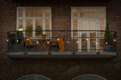 Utebelysning|Utebelysning|Jotex B/O Slinga 10 LED Solpanel Svart