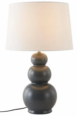 Bordslampor|Jotex BOBBY RAY Bordslampa Grå/vit