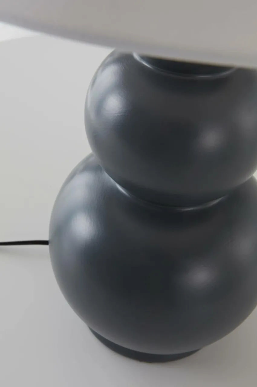 Bordslampor|Jotex BOBBY RAY Bordslampa Grå/vit