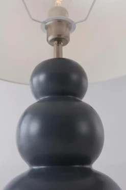 Bordslampor|Jotex BOBBY RAY Bordslampa Grå/vit