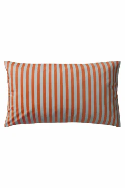 Örngott|Jotex BOEL örngott 90x50 Cm - Ekologisk Ljusblå/orange