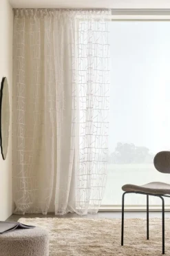 Multifunktionsgardiner|Jotex BOJAGI Multifunktionsgardin 1 Längd Beige