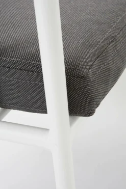 Loungemöbler|Utemöbler|Jotex BOLONIA Loungemöbel - 4 Delar Vit/mörkgrå dyna